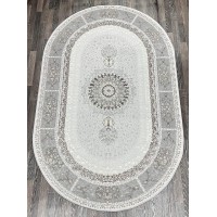Турецкий ковер Iran collection A053 Серый овал